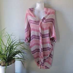 Boho Coachella duster sweater
